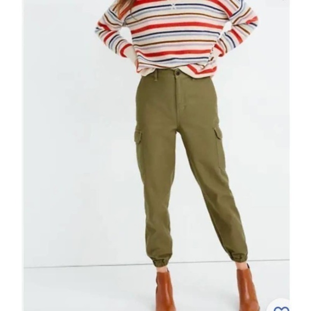 Madewell $118 High-Rise Cargo Fatigue Pants British Surplus Size 25 AF711 - Picture 5 of 5